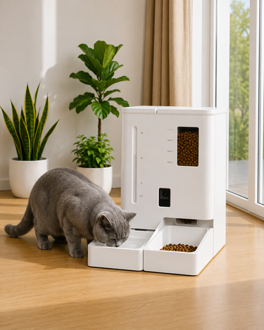 PetMaison Duo — feeder and automatic water fountain for cats